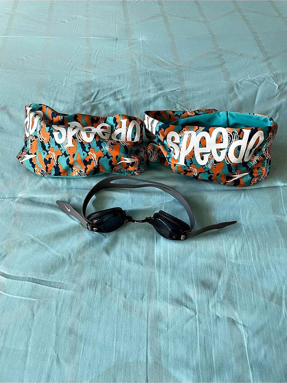 Speedo Floaties for Kids with Nike Goggles